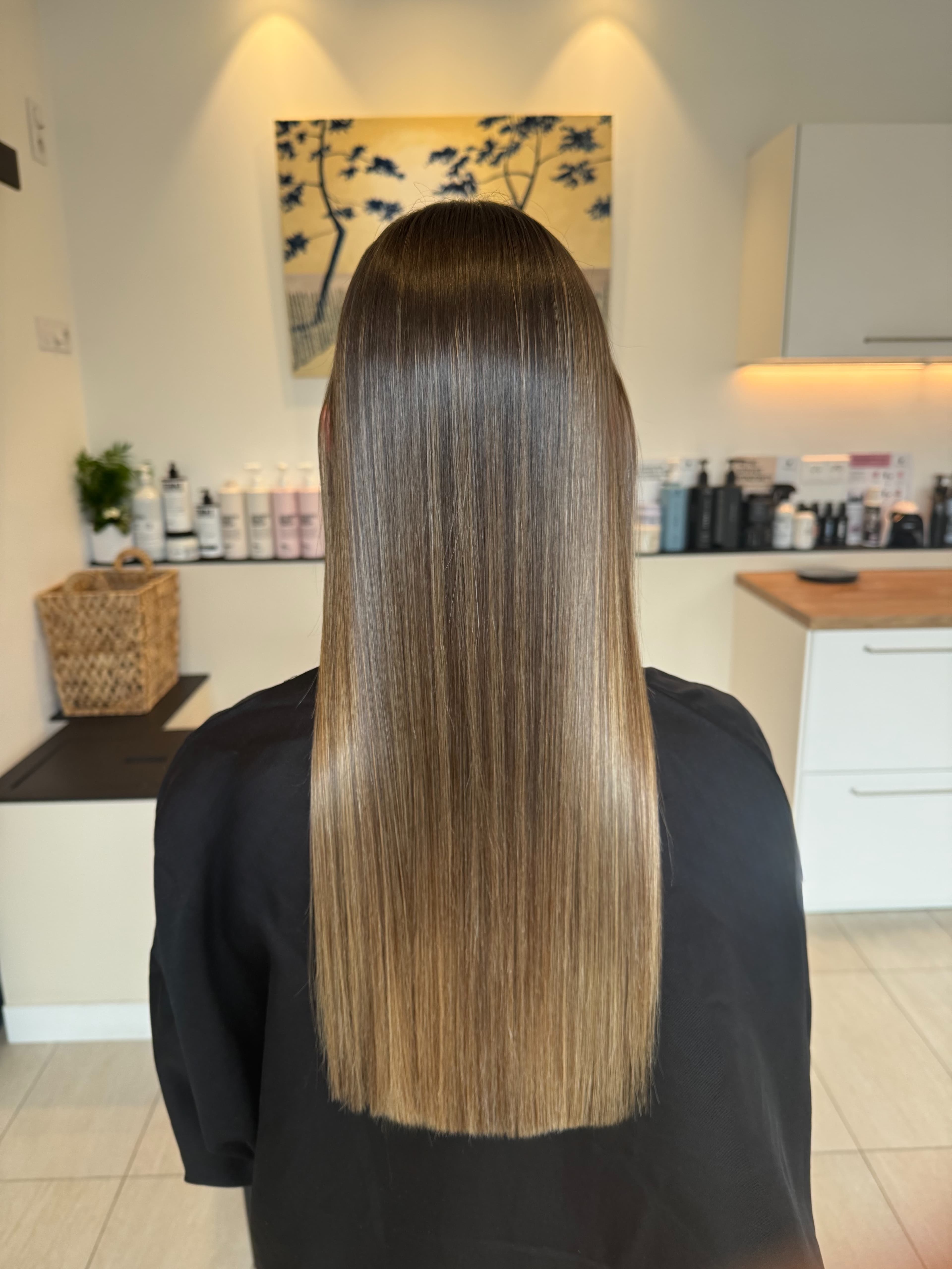 Balayage AirTouch — caramel doré